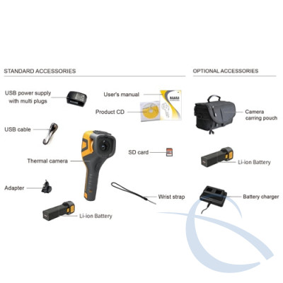 Інструментальна термографічна ІЧ-камера Guide EVM-B160V